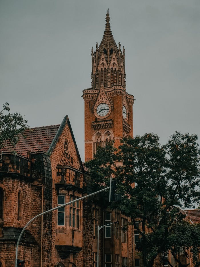 Services Stunning view of Rajabai Clock Tower in Mumbai showcasing its Gothic architecture and historical significance.
